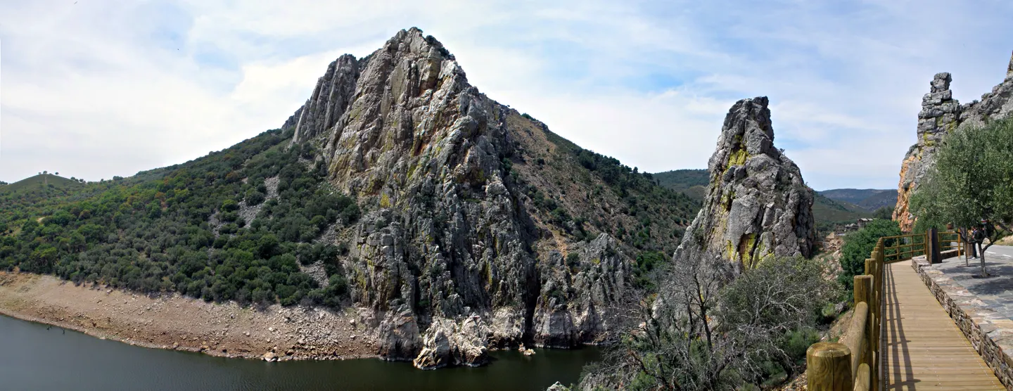 El Salto del Gitano en el Parque Nacional de Monfragüe
