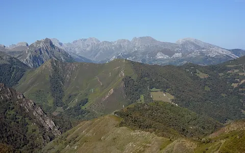 Paisaje montañoso de Asturias