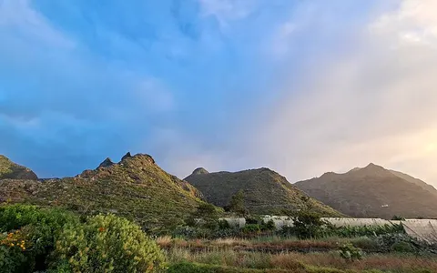Paisaje montañoso junto a Los Silos en Tenerife
