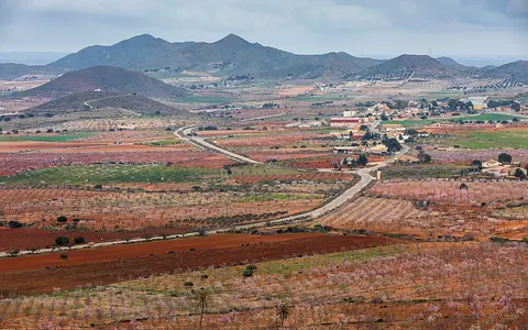 Paisaje agrícola de Campo Nubla en Cartagena